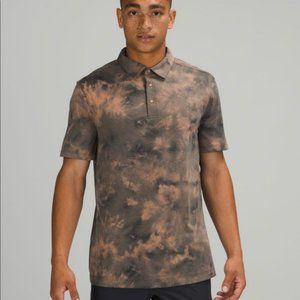 Lululemon Evolution Polo Wash Dye Size L NWT